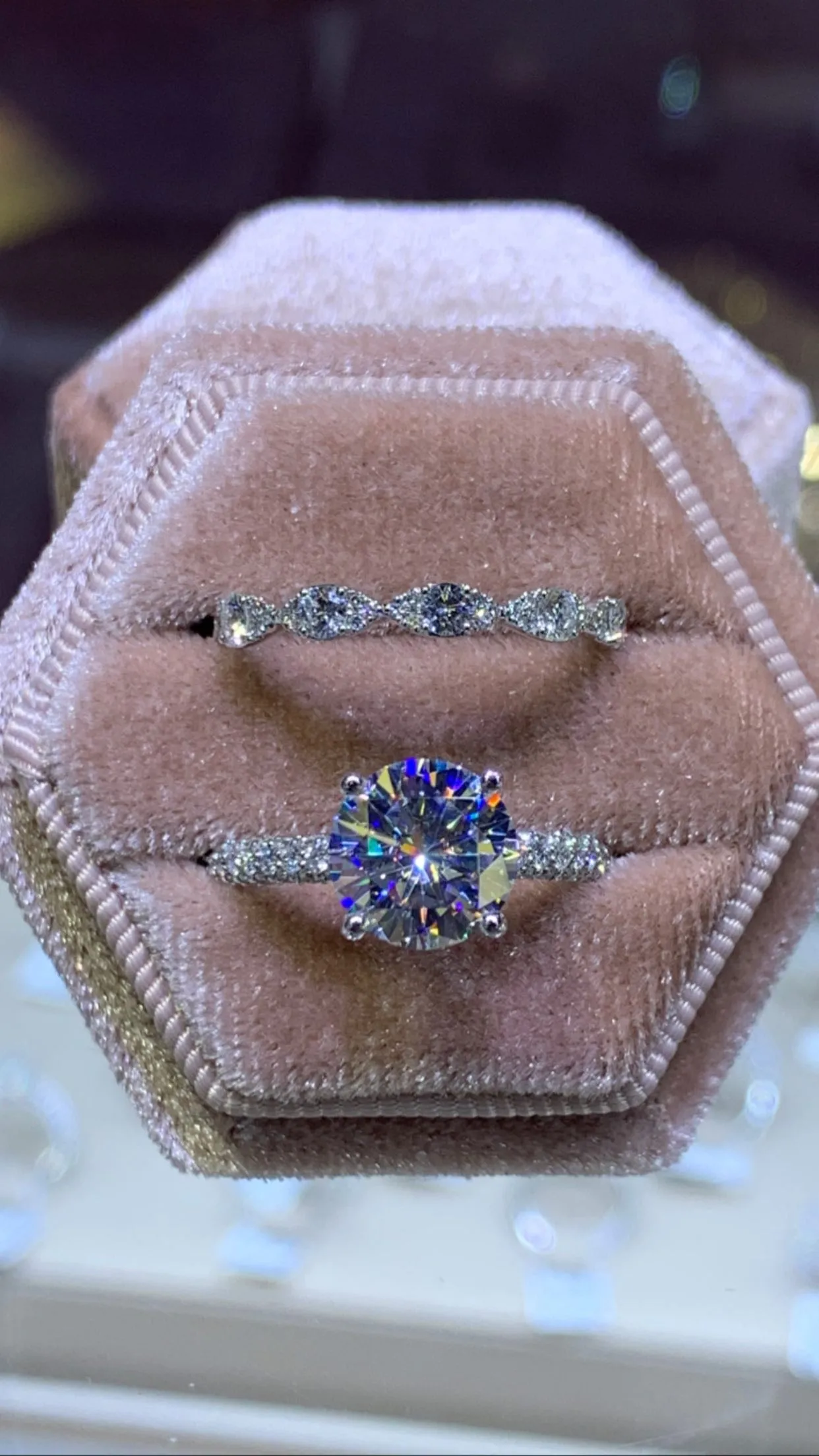 14K Gold Marquise Shape 2MM Band