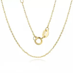 18k Yellow Gold Classic O Chain Necklace