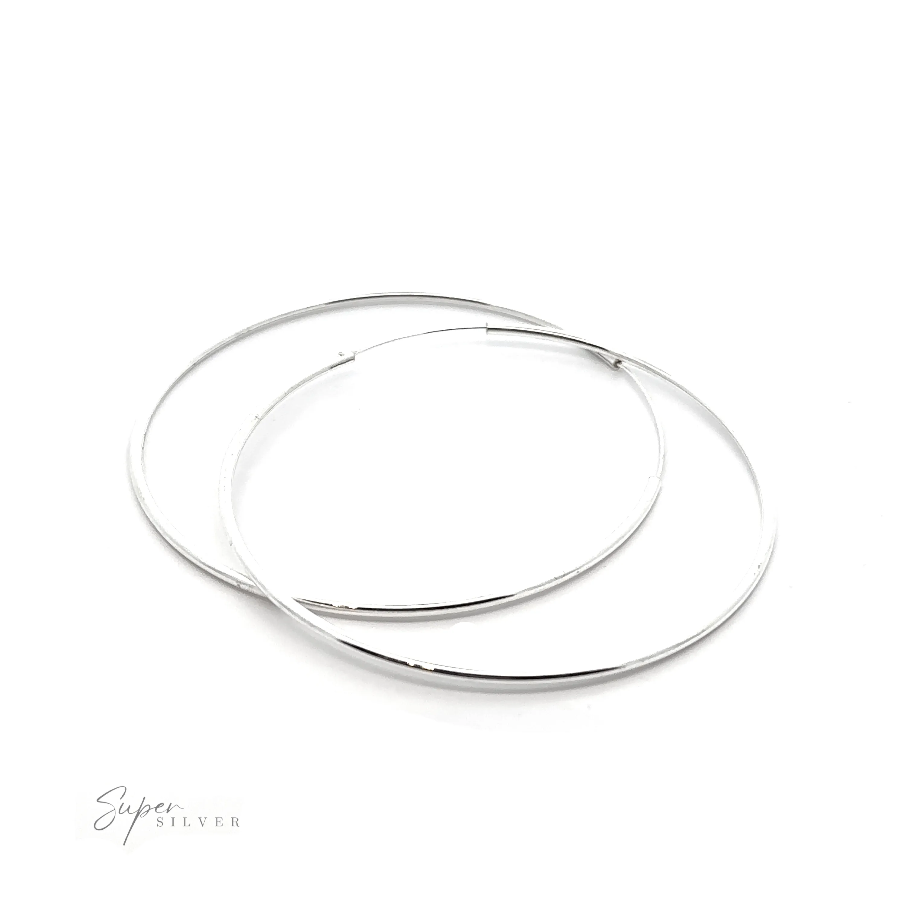 2mm Infinity Hoops