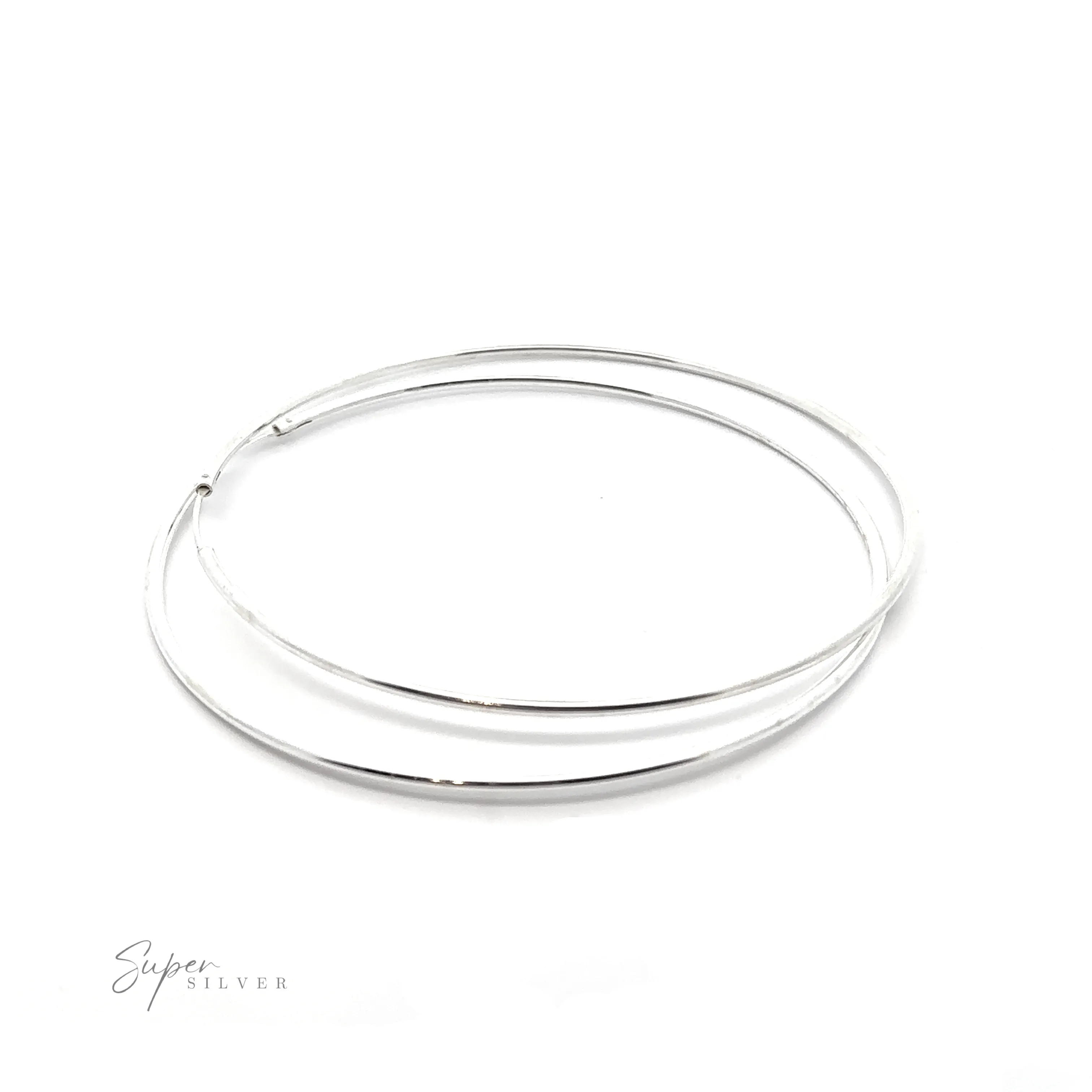 2mm Infinity Hoops