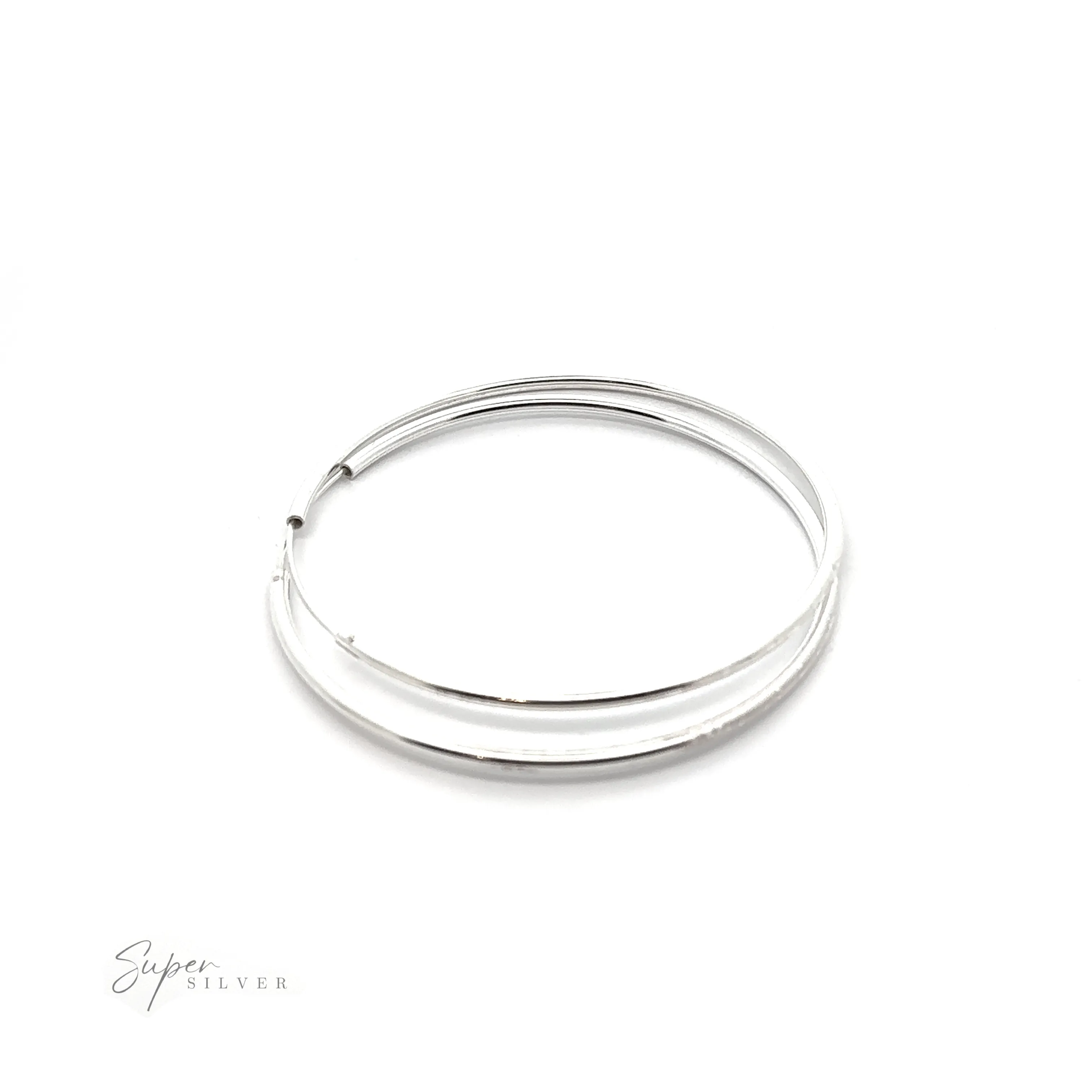 2mm Infinity Hoops