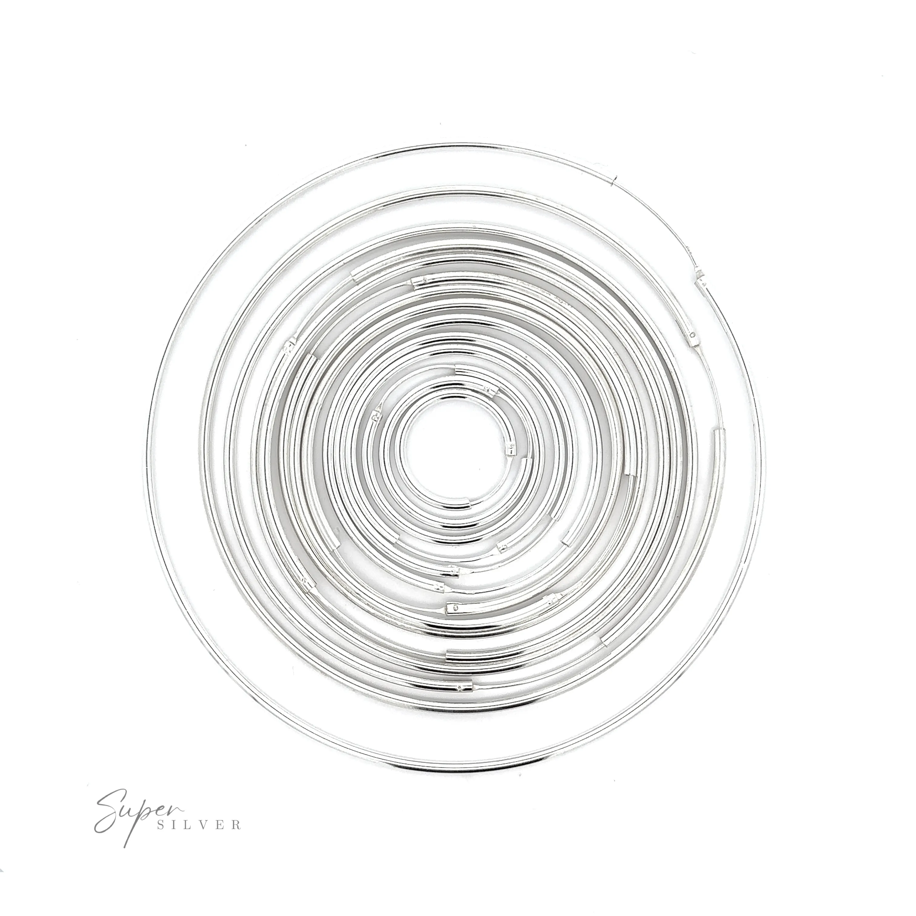 2mm Infinity Hoops