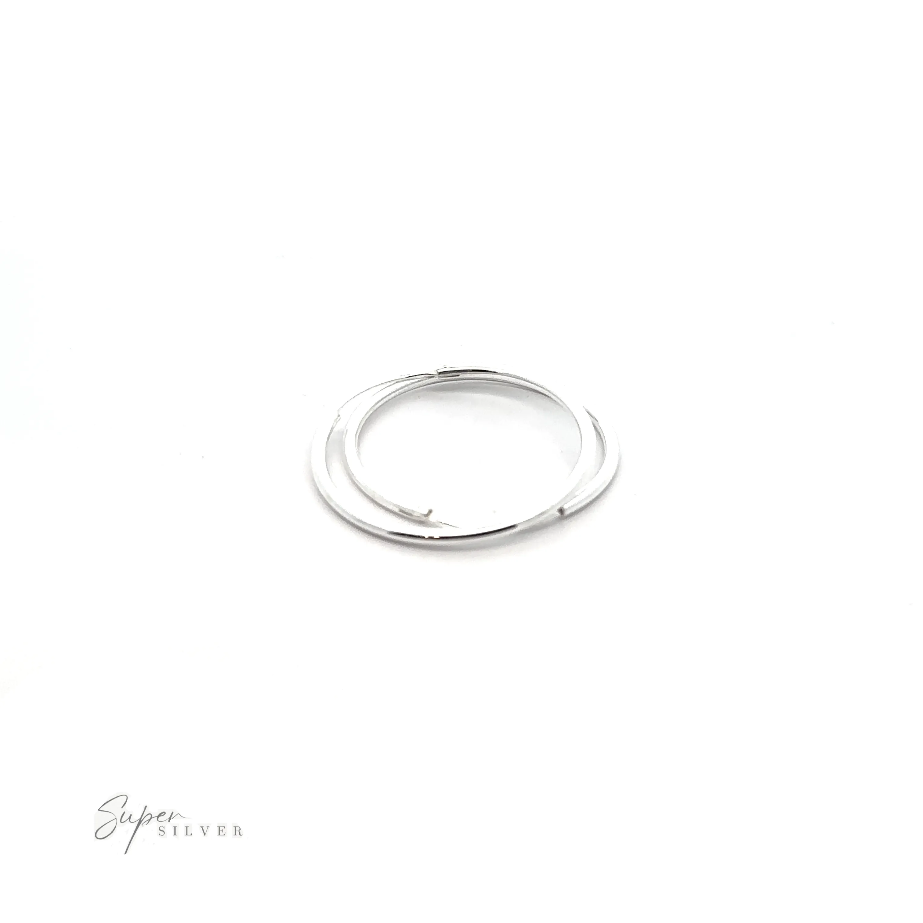 2mm Infinity Hoops