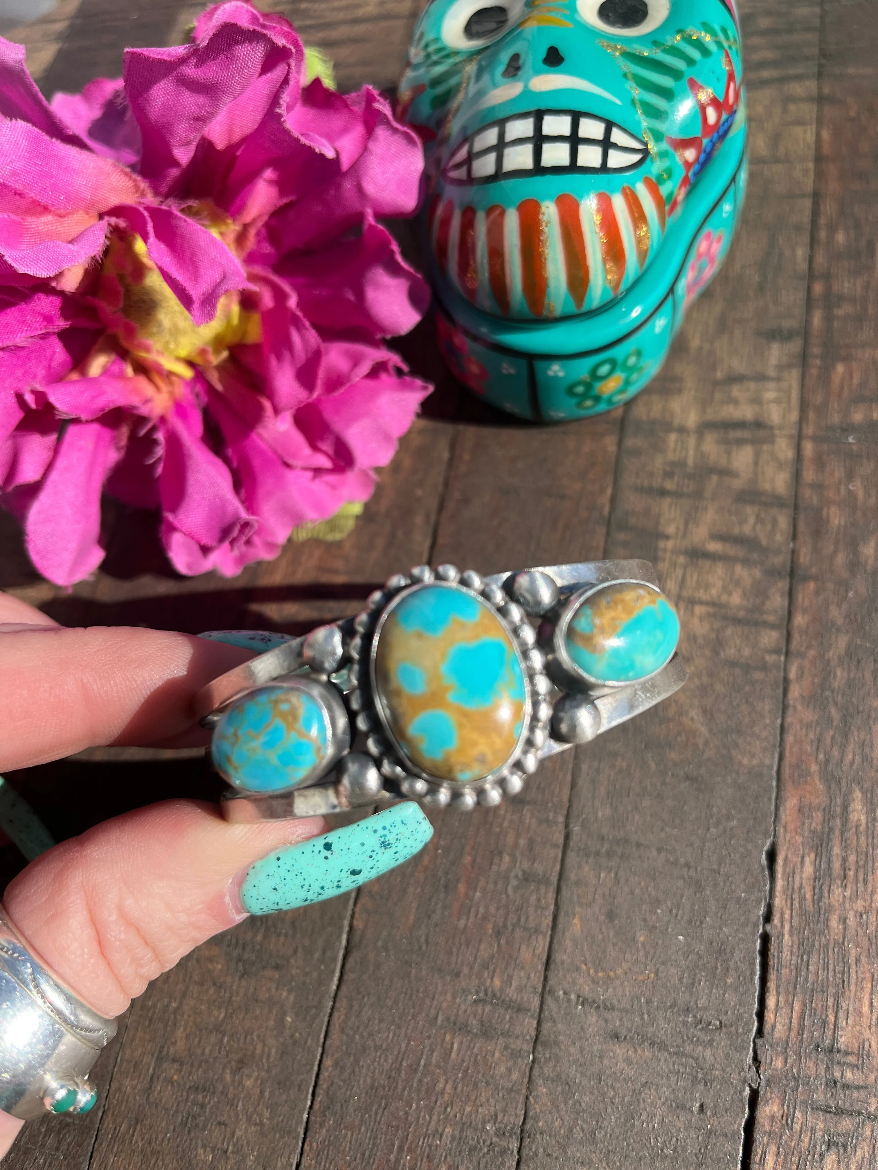 3 Stone Kingman Cuff