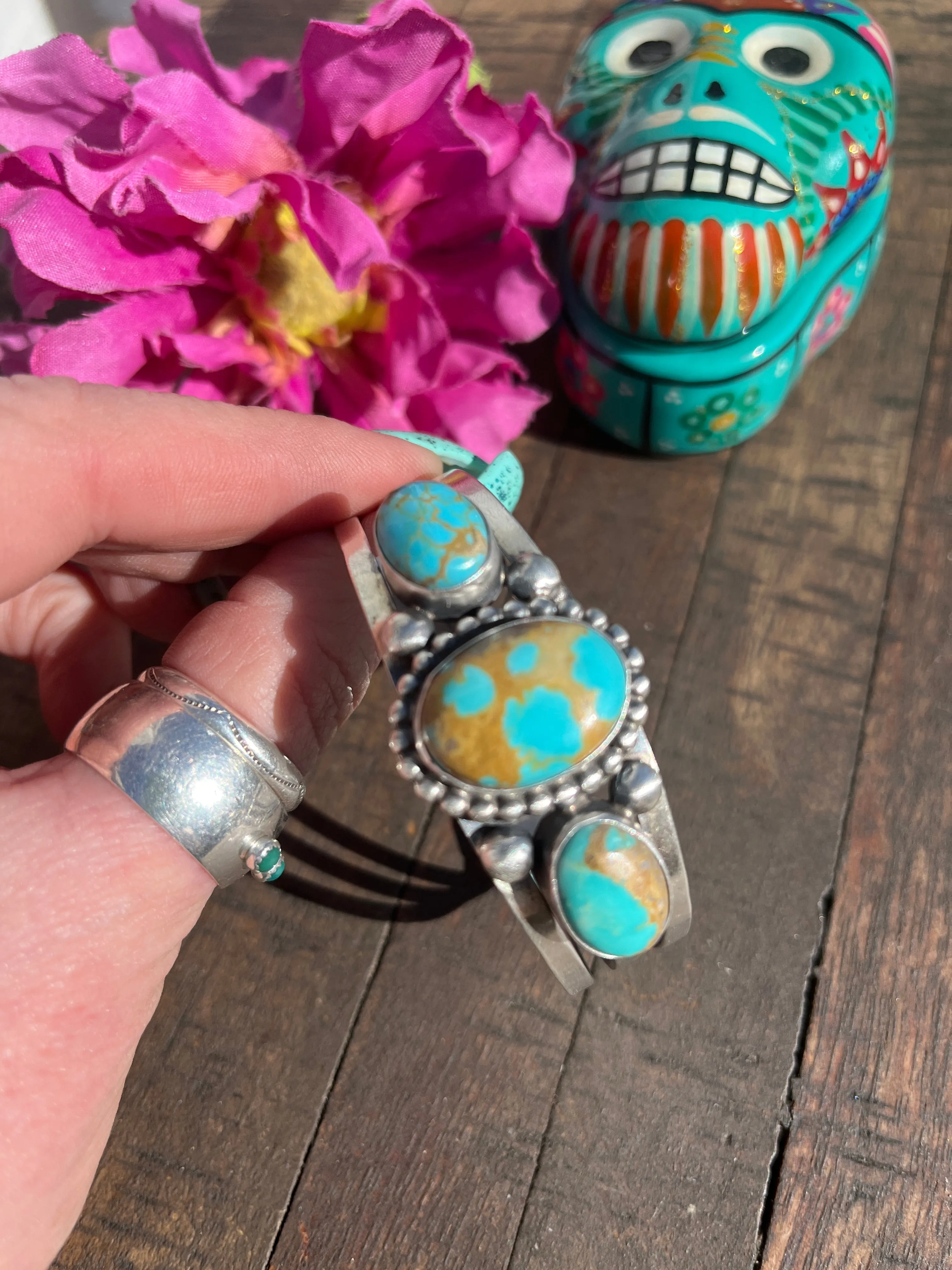 3 Stone Kingman Cuff