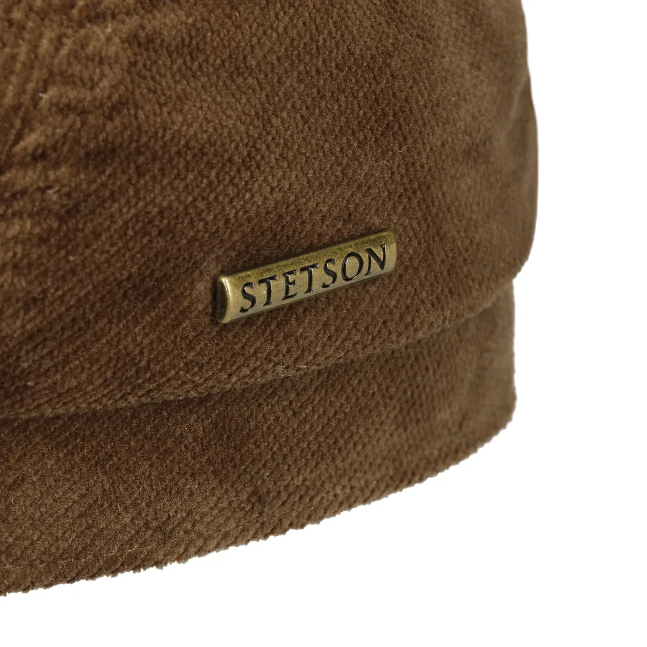 6 Panel Cotton Structure Flat Cap by Stetson