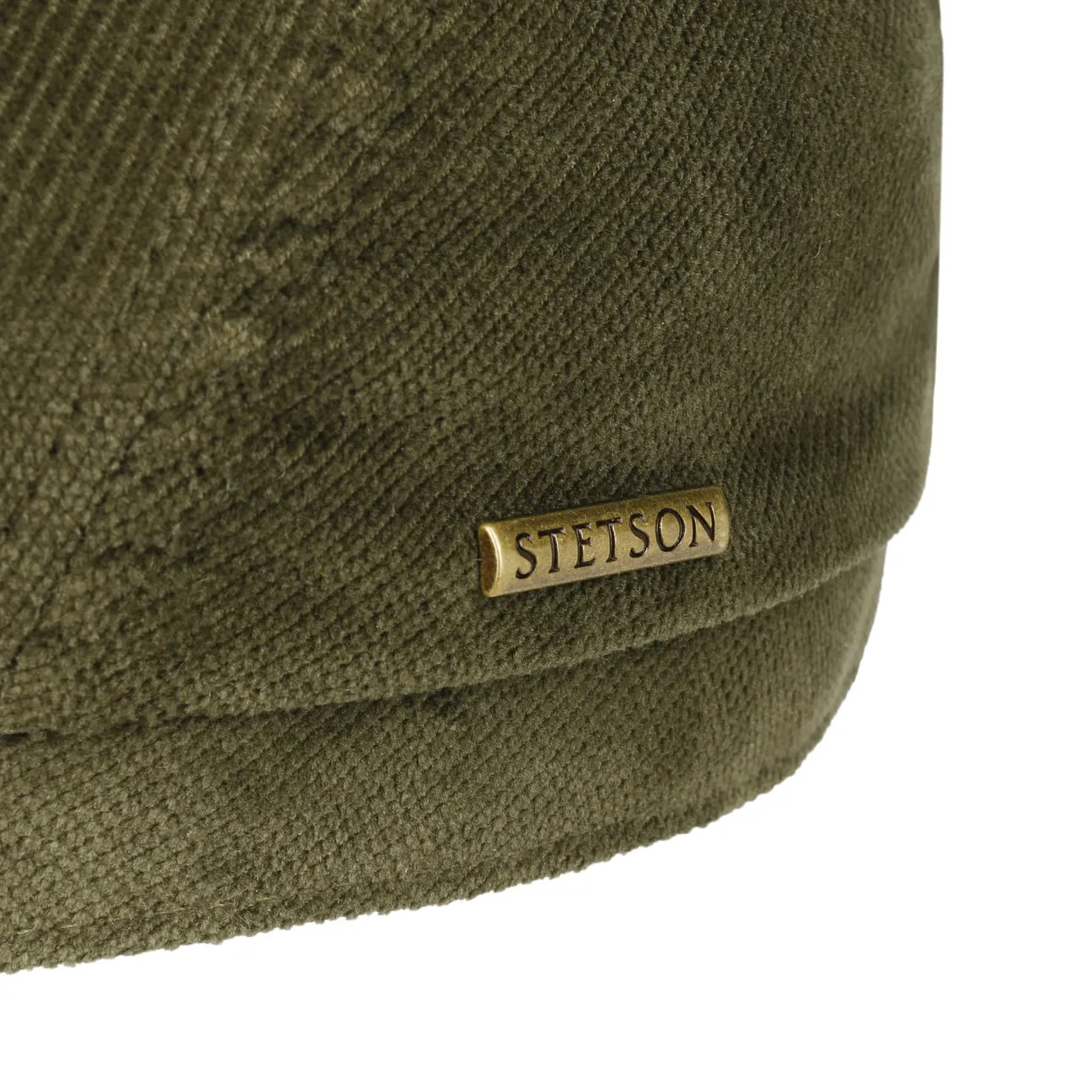 6 Panel Cotton Structure Flat Cap by Stetson