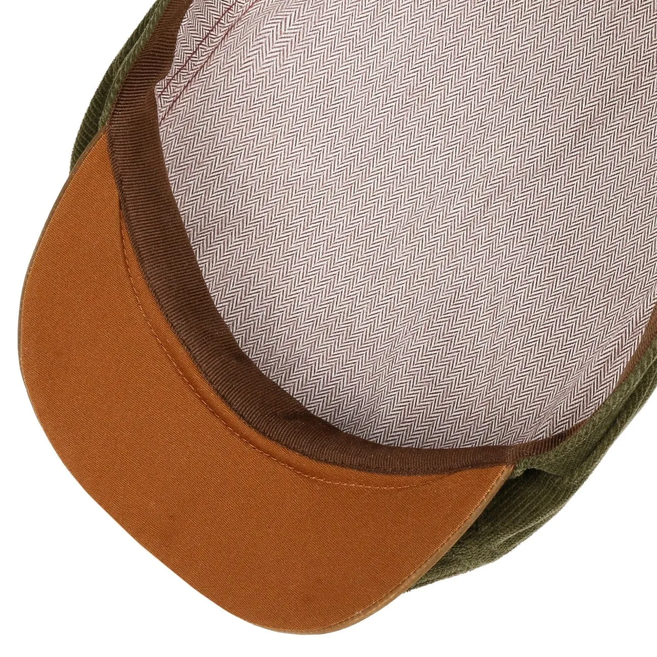 6 Panel Cotton Structure Flat Cap by Stetson