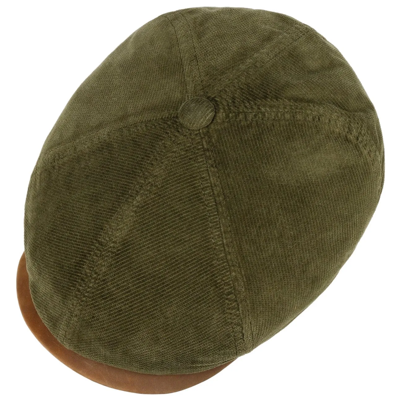 6 Panel Cotton Structure Flat Cap by Stetson