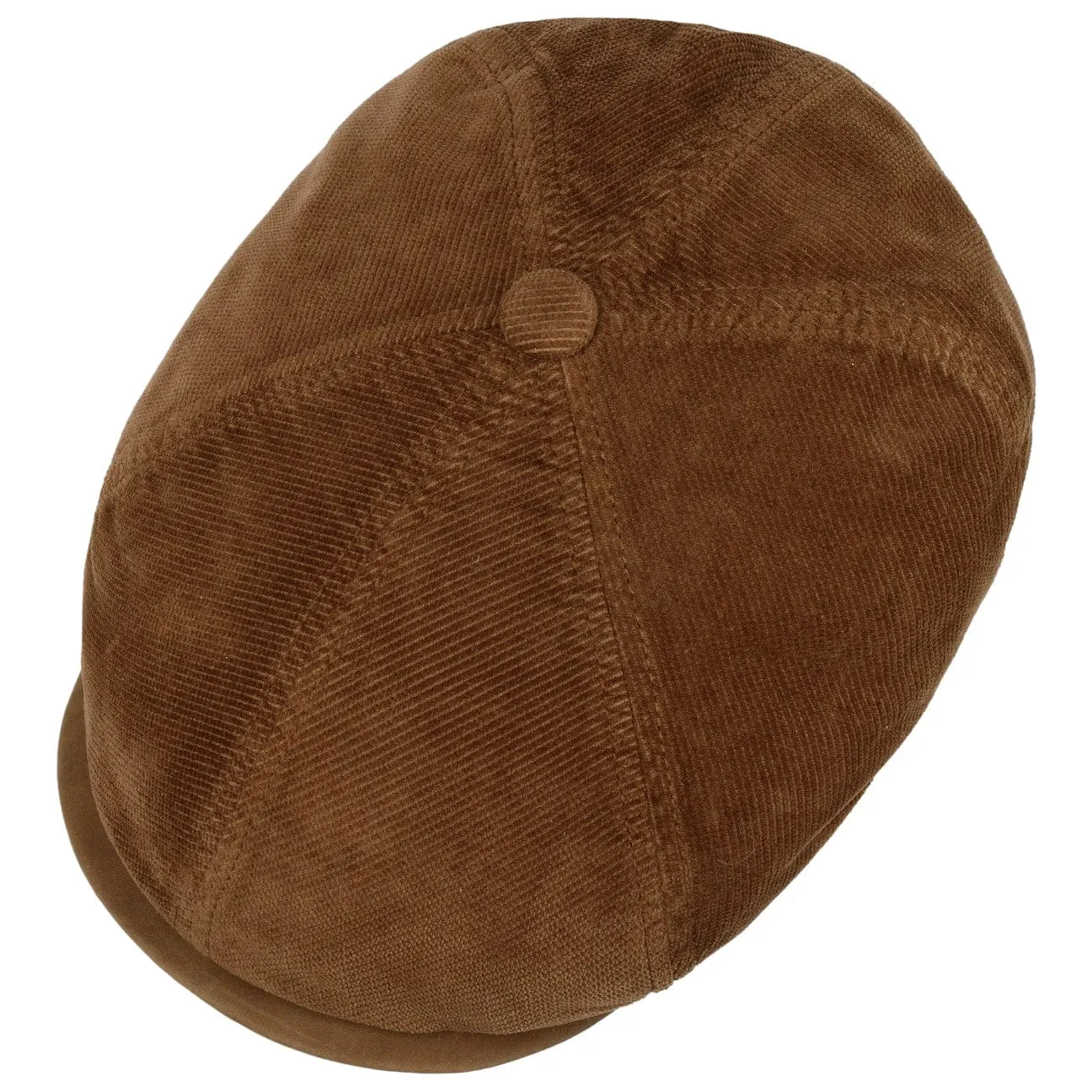 6 Panel Cotton Structure Flat Cap by Stetson