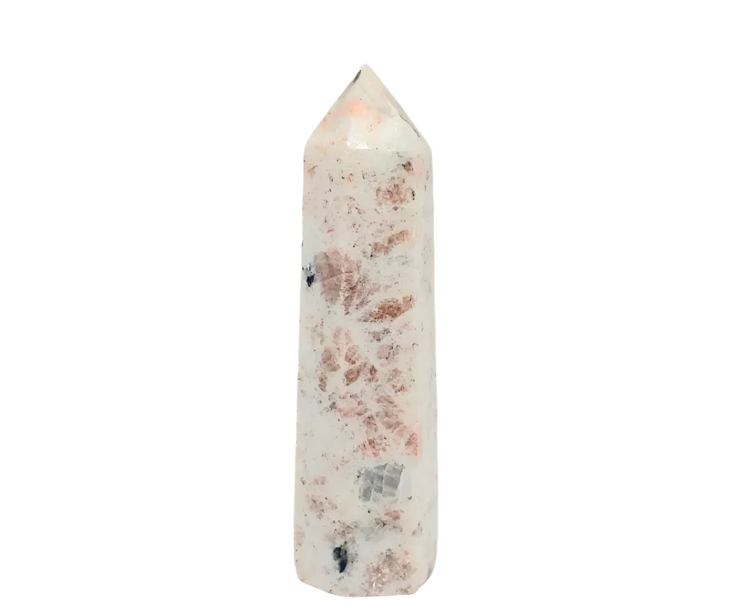 62g Pink Sunstone Crystal Tower