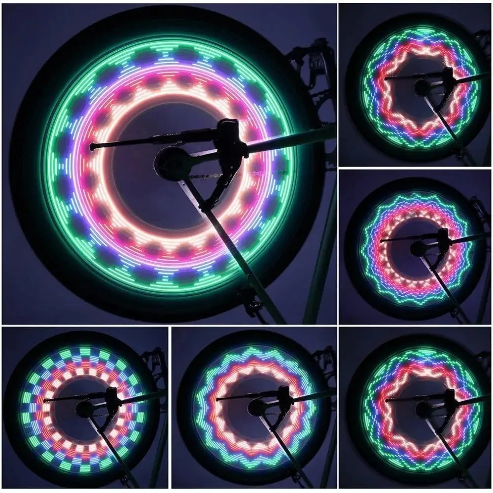 Bike Wheel Attachable Light