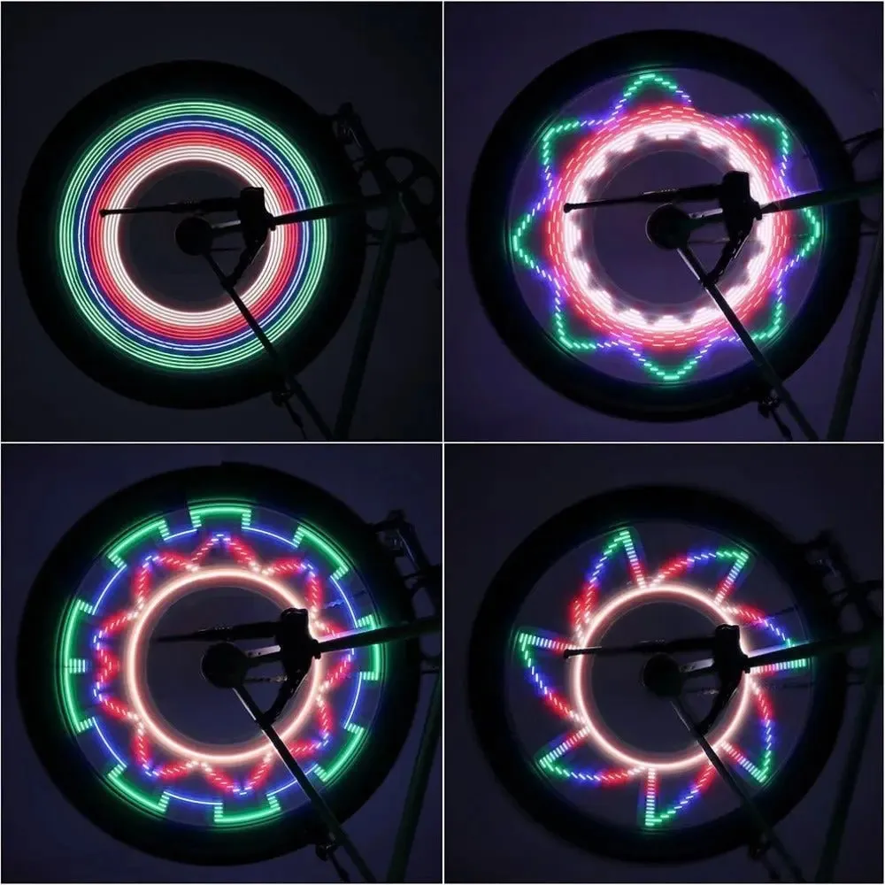 Bike Wheel Attachable Light