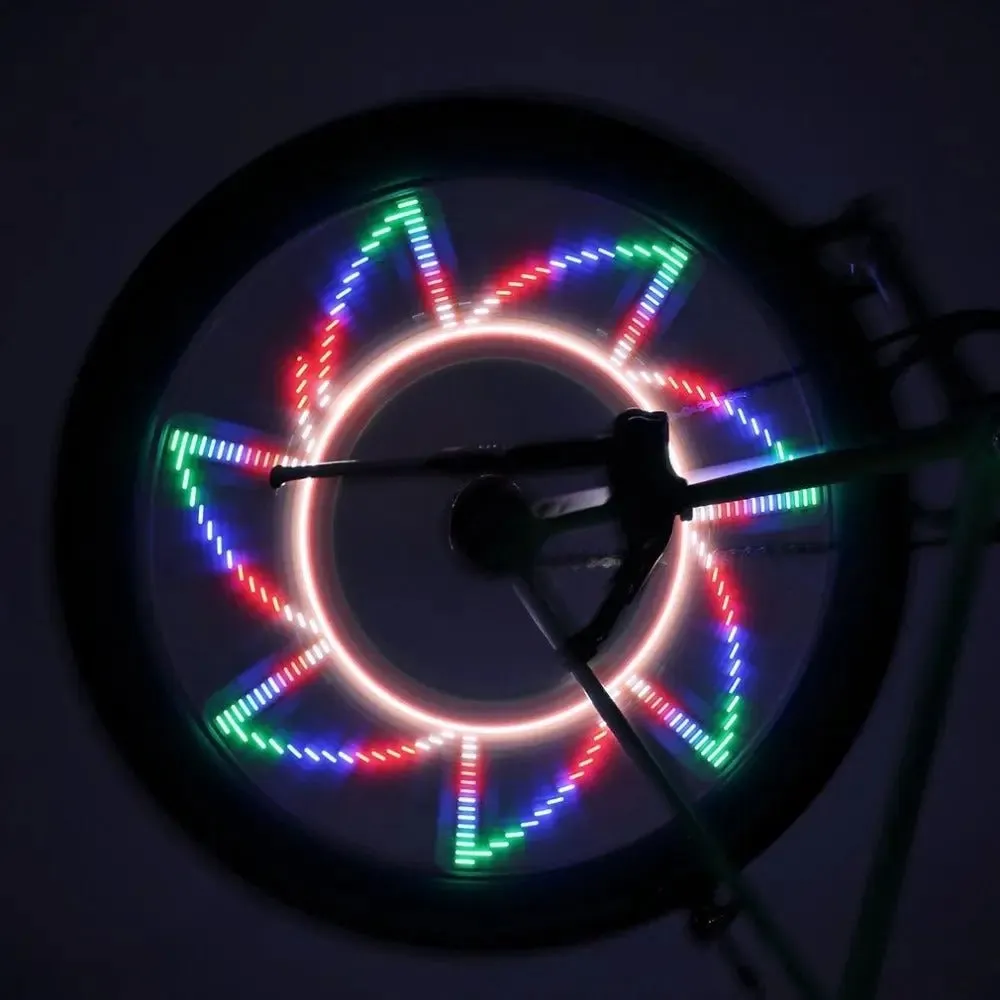 Bike Wheel Attachable Light