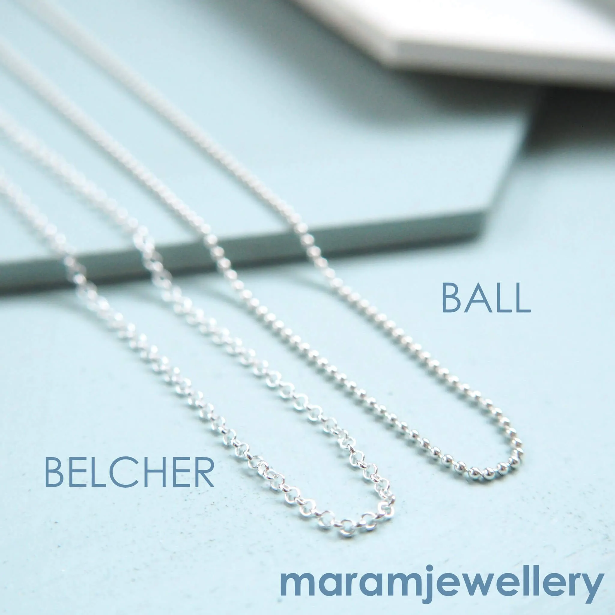 Birthstone Charm Necklace - AUGUST