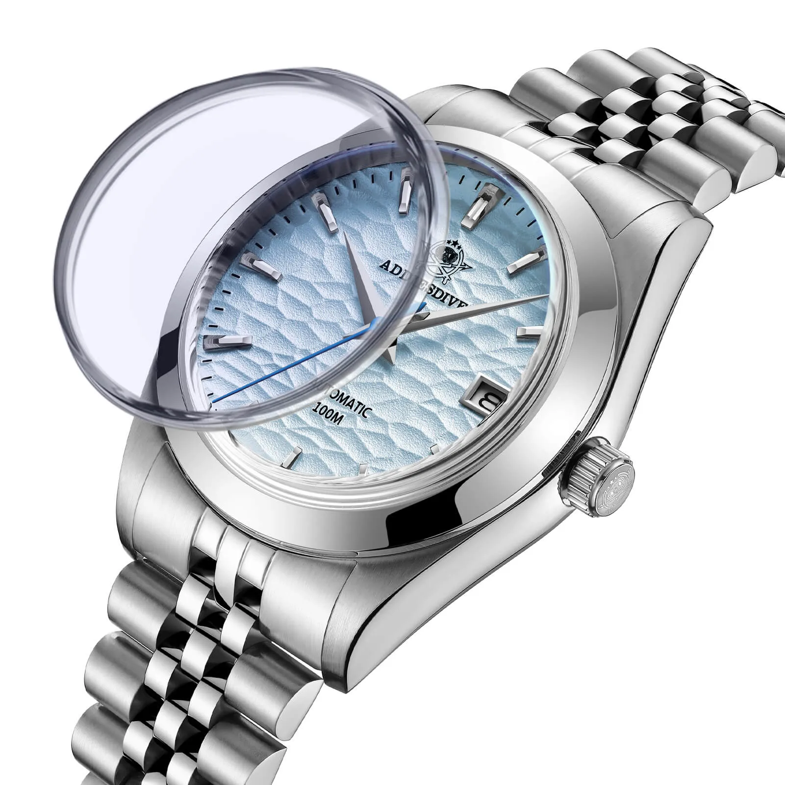 ★Black Friday★ADDIESDIVE 39mm Retro Mechanical Men Watch AD2118