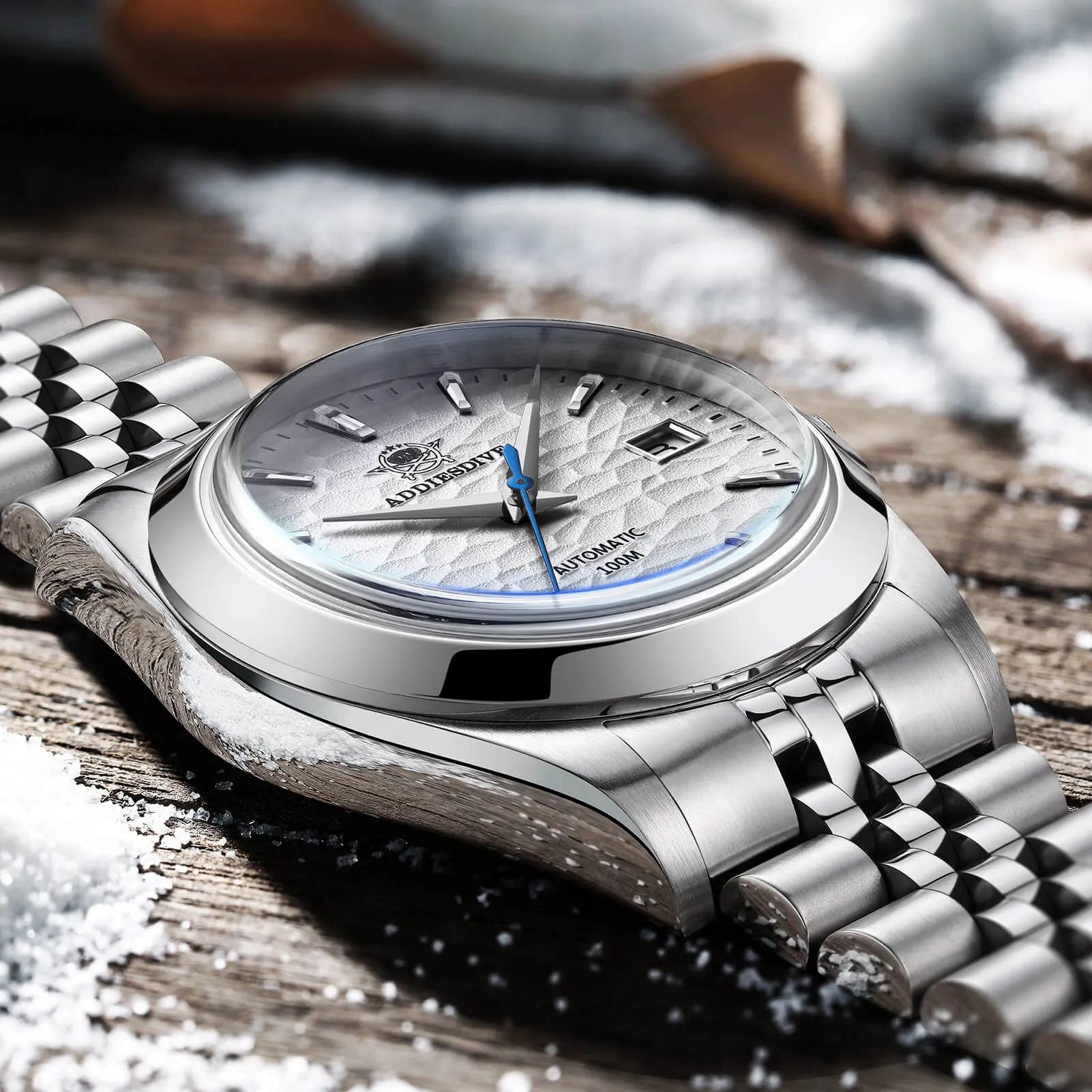 ★Black Friday★ADDIESDIVE 39mm Retro Mechanical Men Watch AD2118