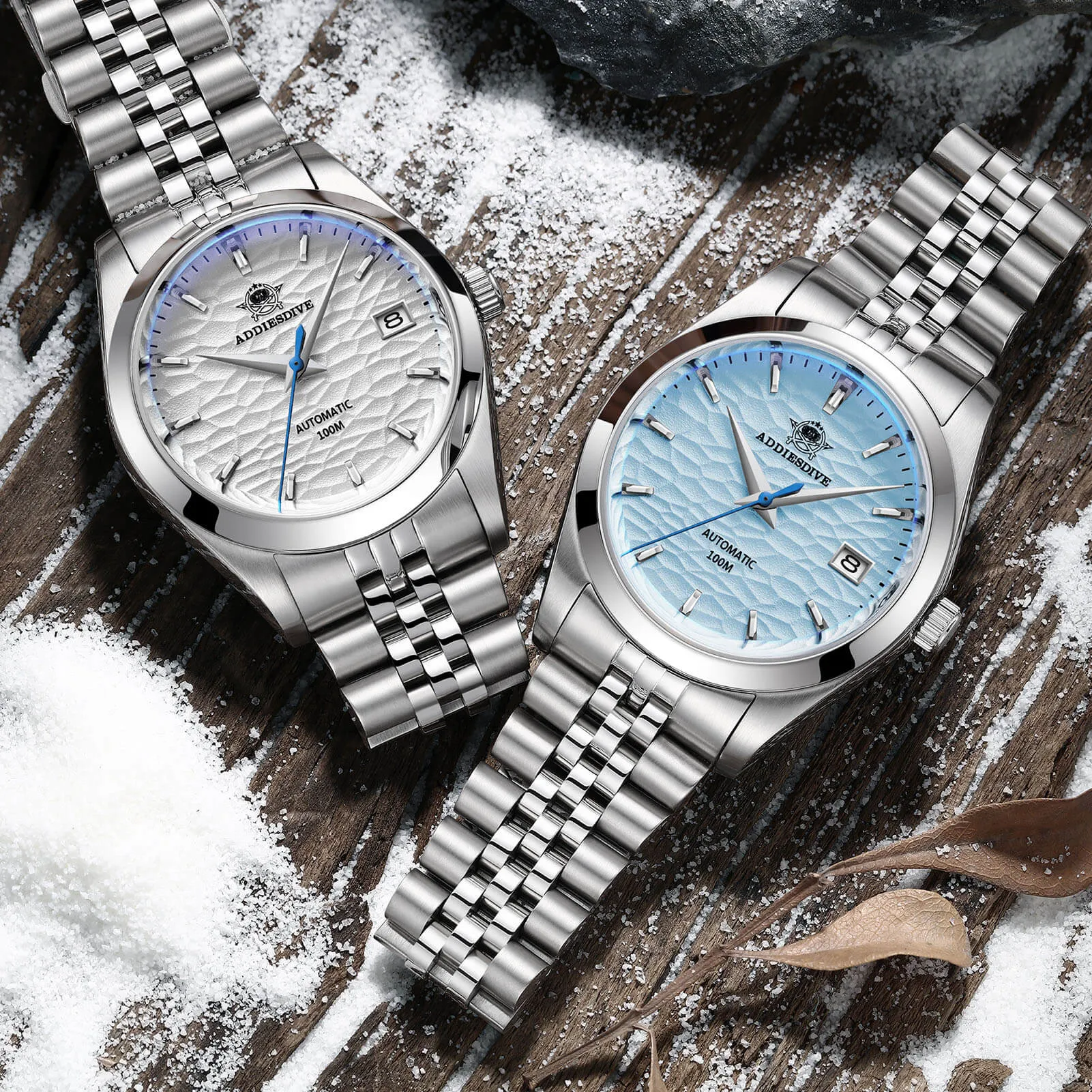 ★Black Friday★ADDIESDIVE 39mm Retro Mechanical Men Watch AD2118