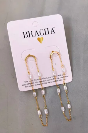 Bracha Charlotte Earrings in Gold