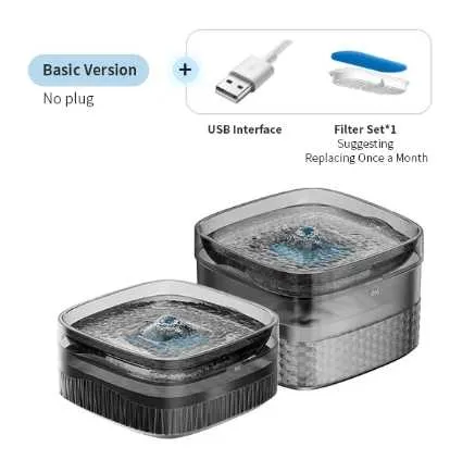 Capacity Automatic Smart Pet-نافورة مياه ذكية أوتوماتيكية