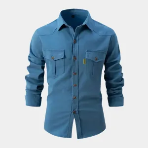 Casual Modern Men Shirt - Cross & Crown