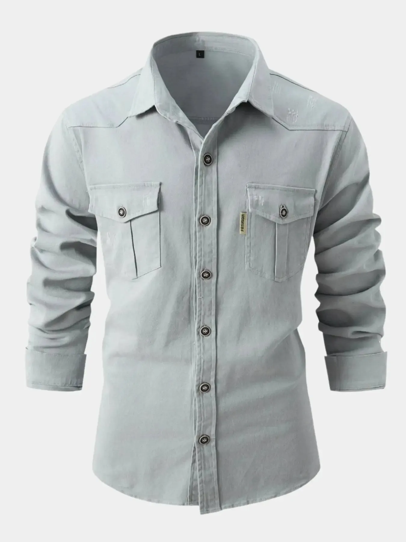 Casual Modern Men Shirt - Cross & Crown