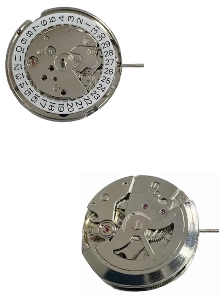 Chinese 7120 Automatic Mechanical Watch Movement At Date 3:00 3Hands, Overall Height 8.5mm