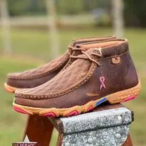 Chukka Driving Moc by Twisted X ~ Pink