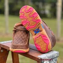 Chukka Driving Moc by Twisted X ~ Pink