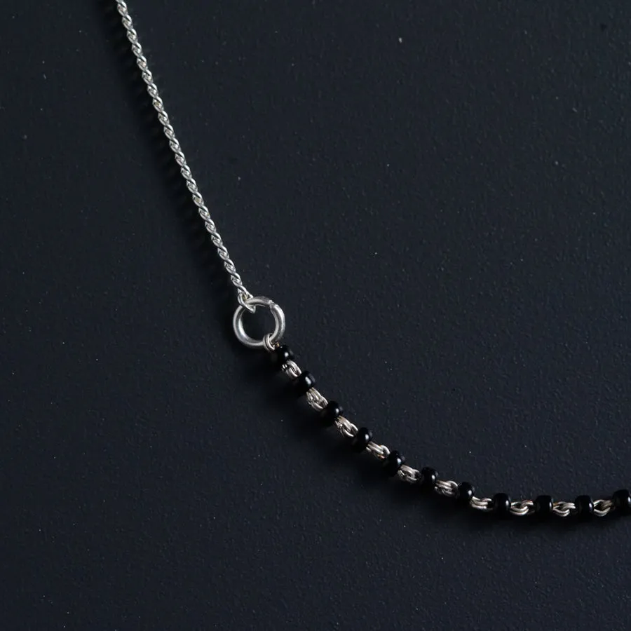 Classic Silver Chain Mangalsutra