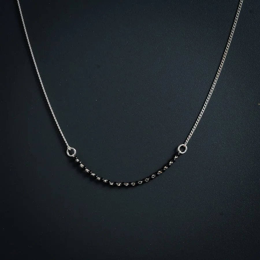 Classic Silver Chain Mangalsutra