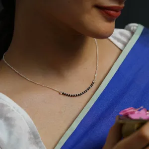 Classic Silver Chain Mangalsutra