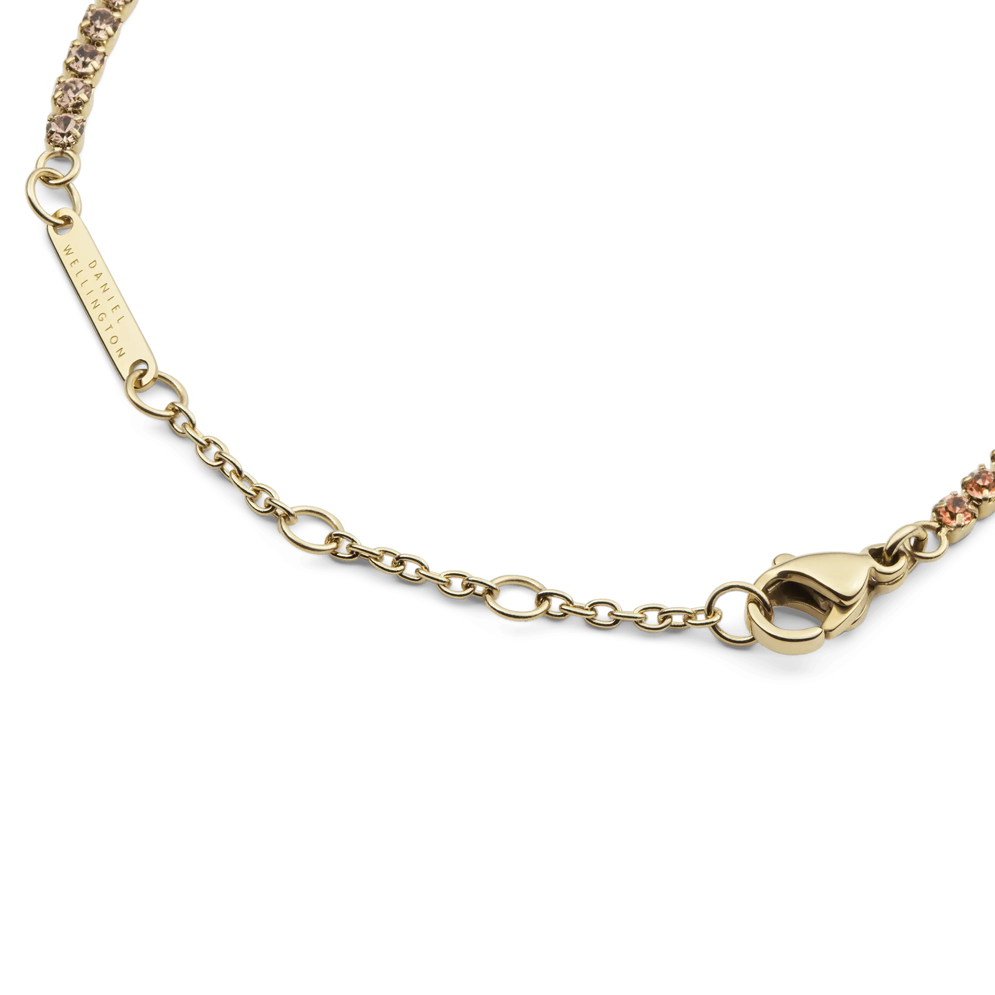 Classic Tennis Bracelet Apricot Gold