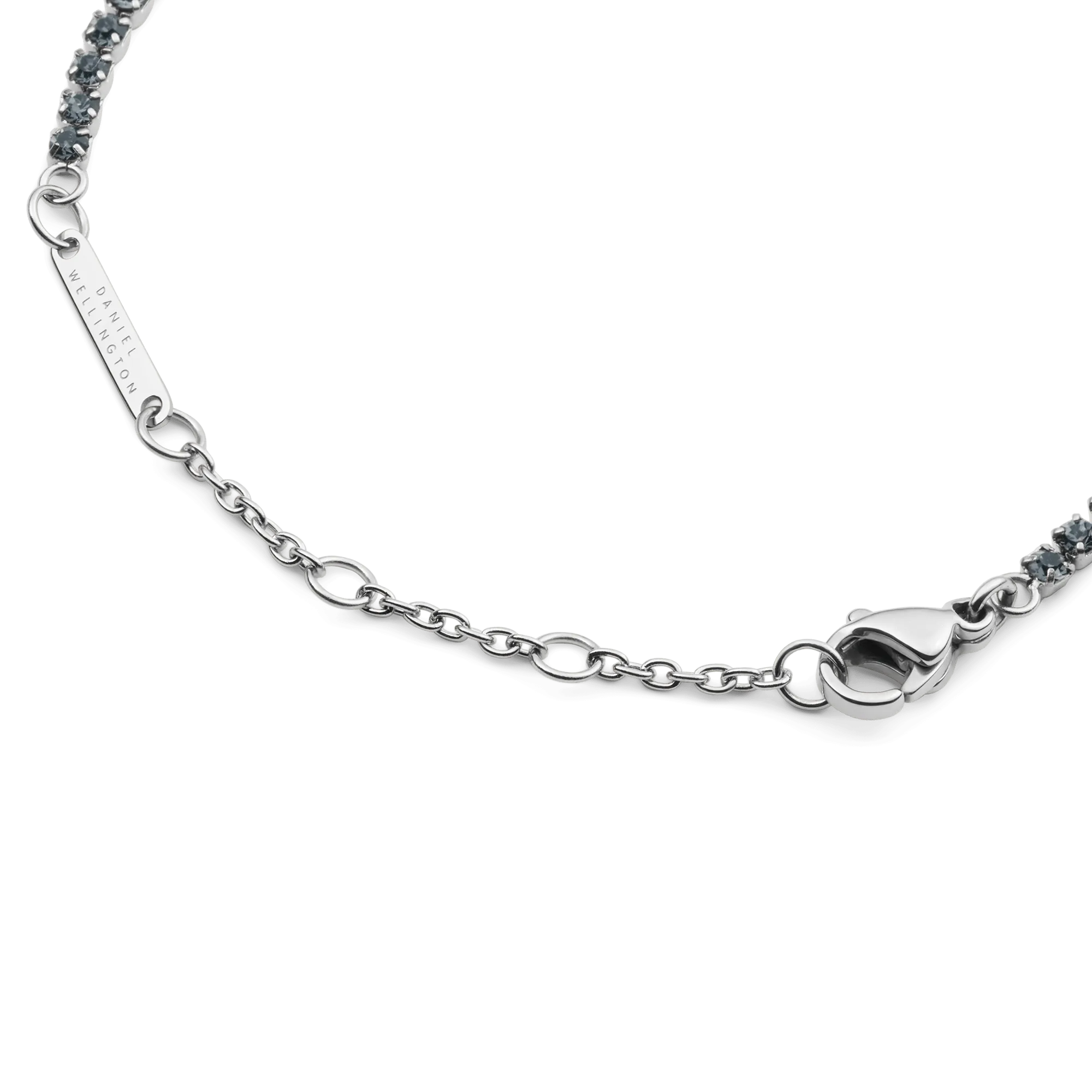 Classic Tennis Bracelet Nightfall Silver
