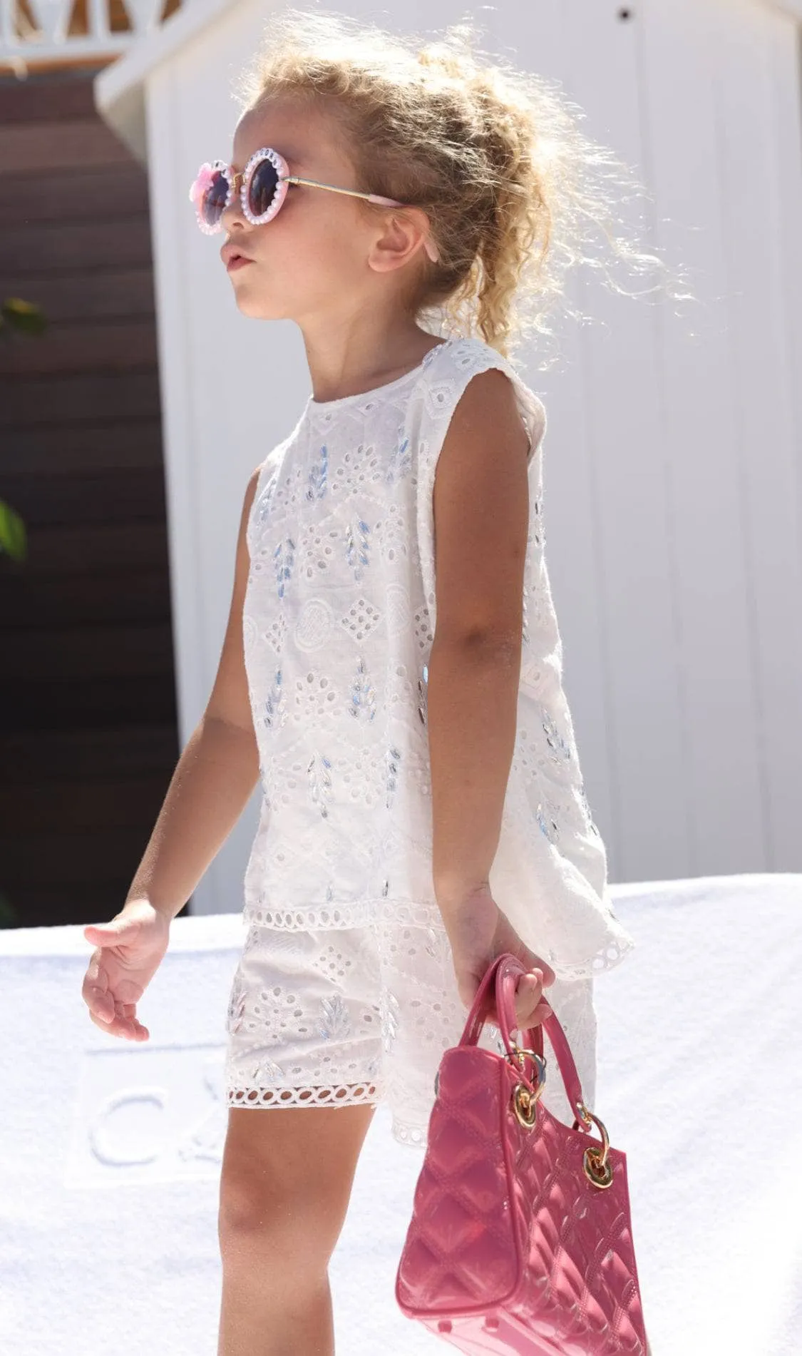 Crystal Eyelet Set