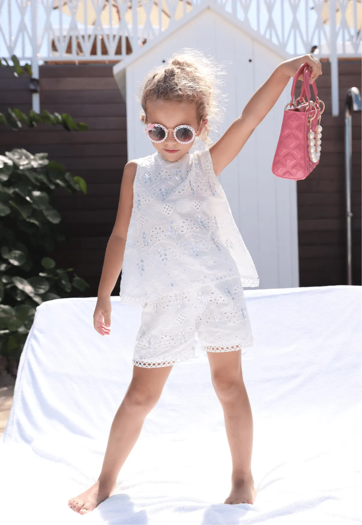 Crystal Eyelet Set