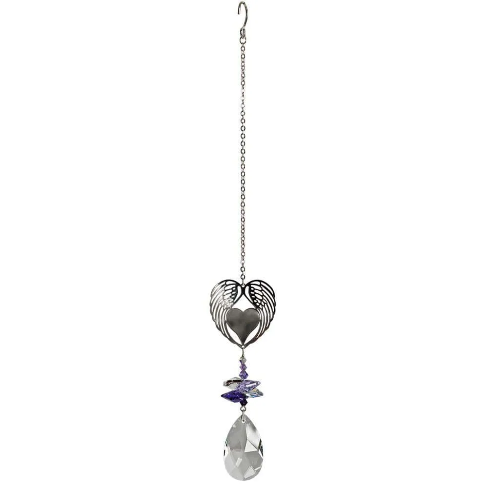 Crystal Fantasy Suncatchers- Angel, Fairy, Winged Heart, Tree of Life, Rose*