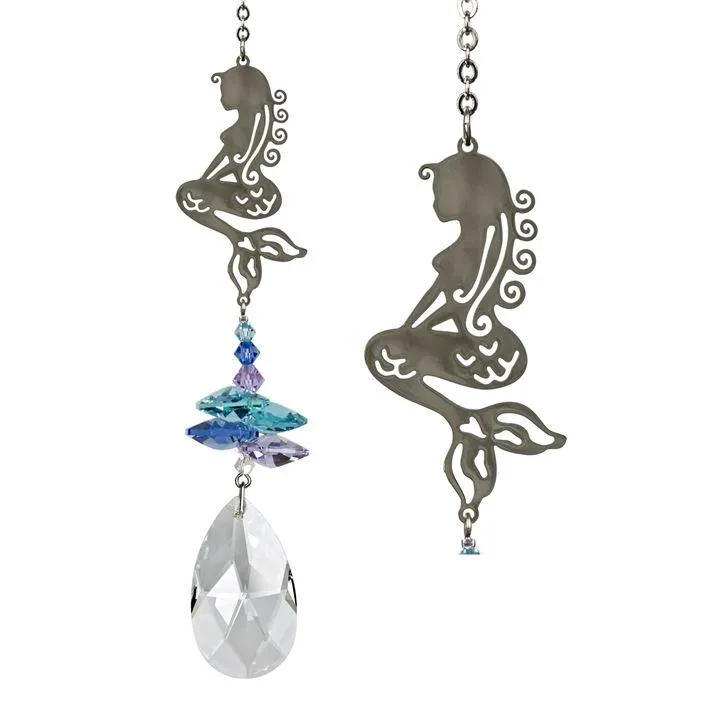 Crystal Fantasy Suncatchers- Angel, Fairy, Winged Heart, Tree of Life, Rose*