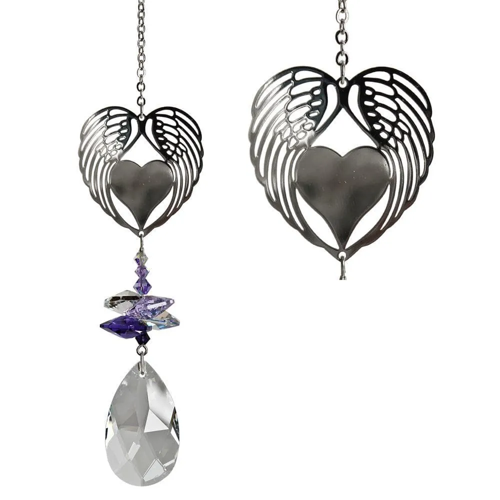 Crystal Fantasy Suncatchers- Angel, Fairy, Winged Heart, Tree of Life, Rose*
