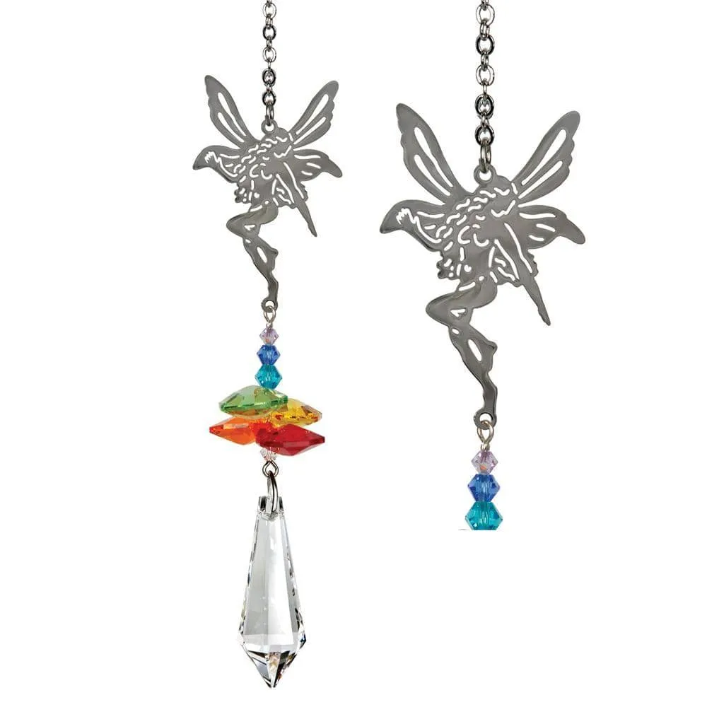 Crystal Fantasy Suncatchers- Angel, Fairy, Winged Heart, Tree of Life, Rose*