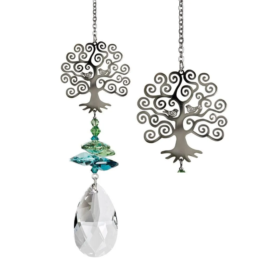 Crystal Fantasy Suncatchers- Angel, Fairy, Winged Heart, Tree of Life, Rose*