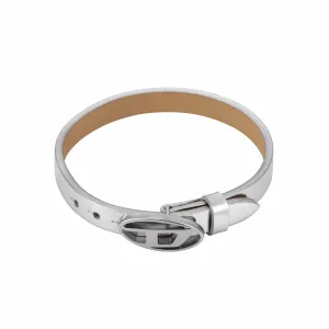 Diesel Stackables Silver Tone Bracelet DX1518040
