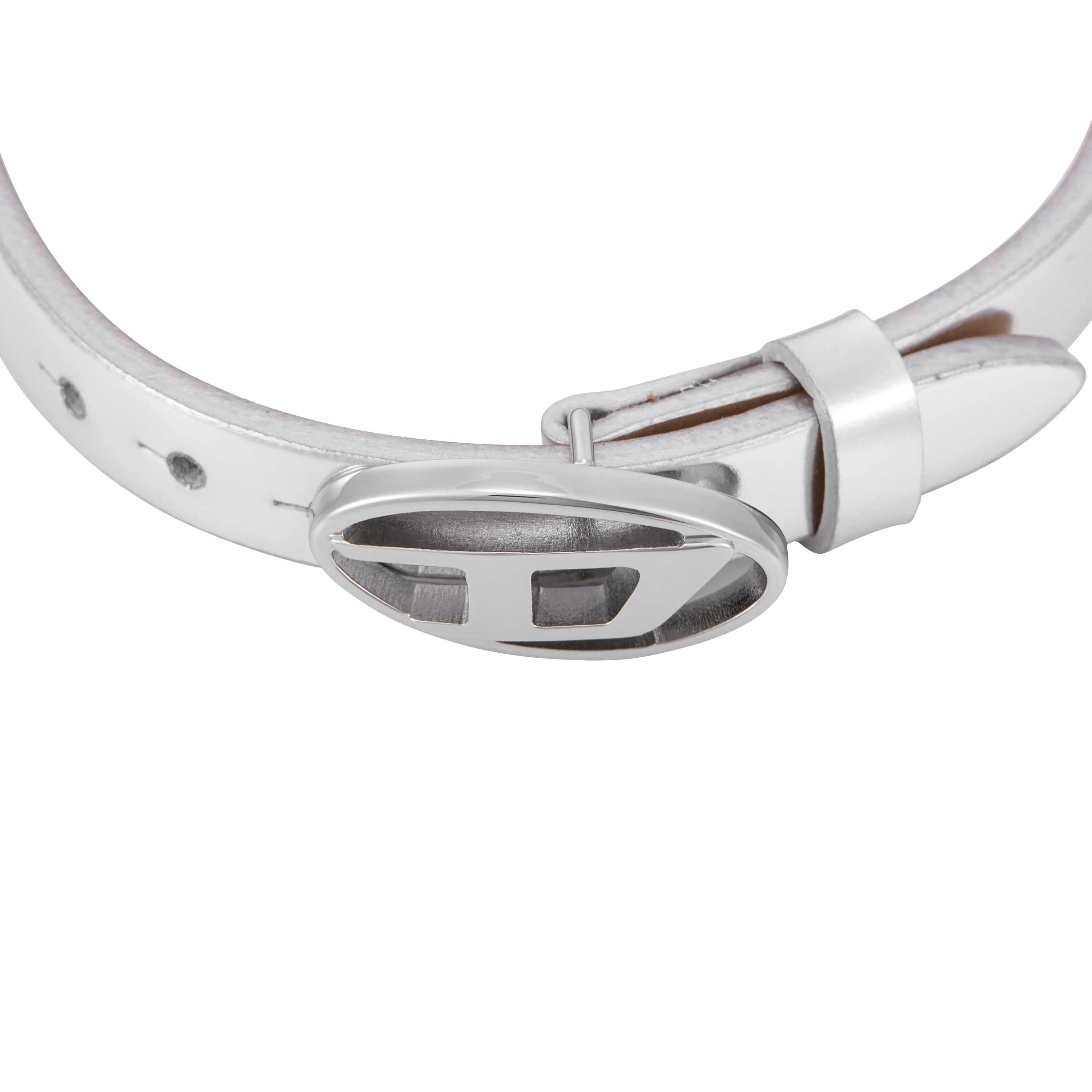 Diesel Stackables Silver Tone Bracelet DX1518040