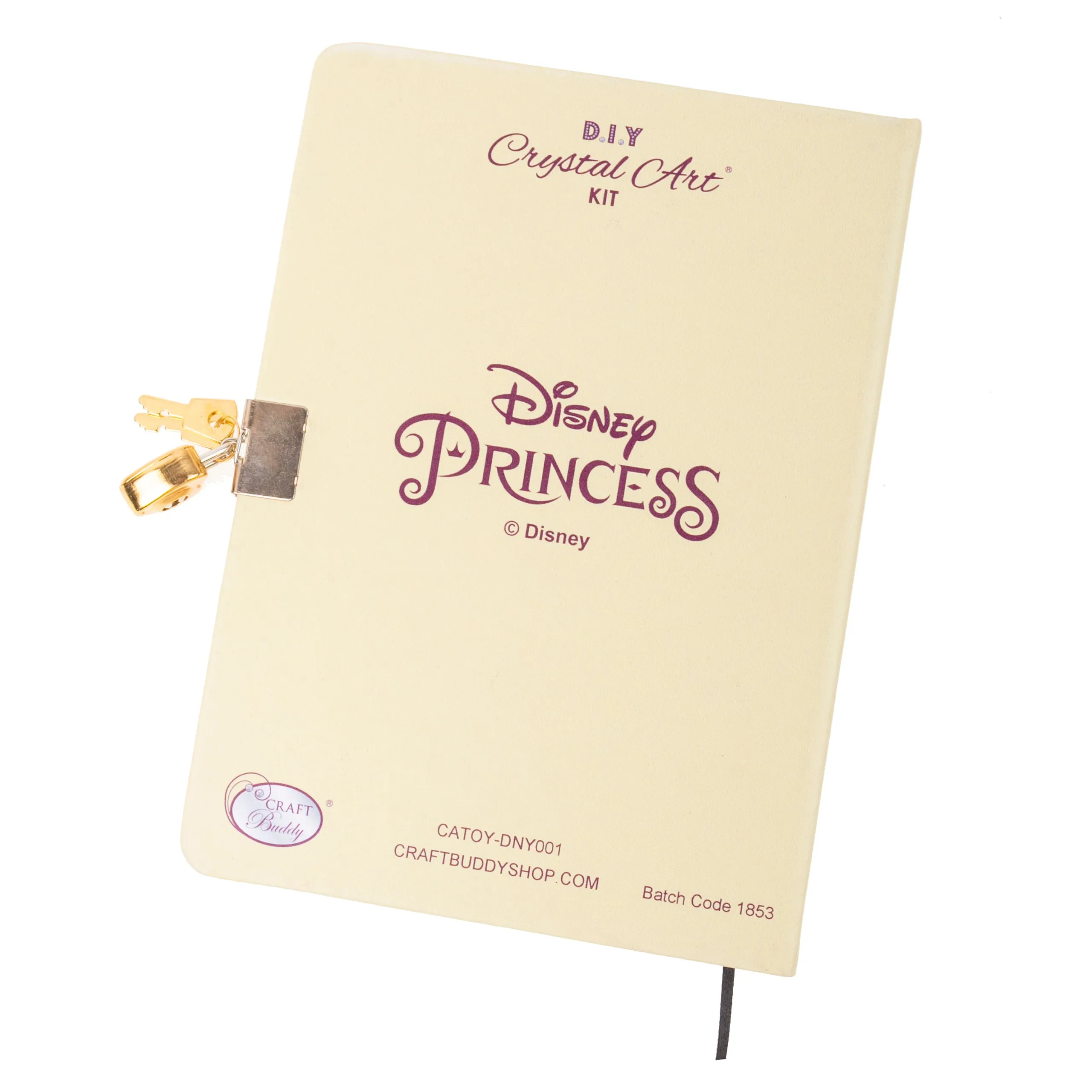 Disney Princess Belle Crystal Art Diary