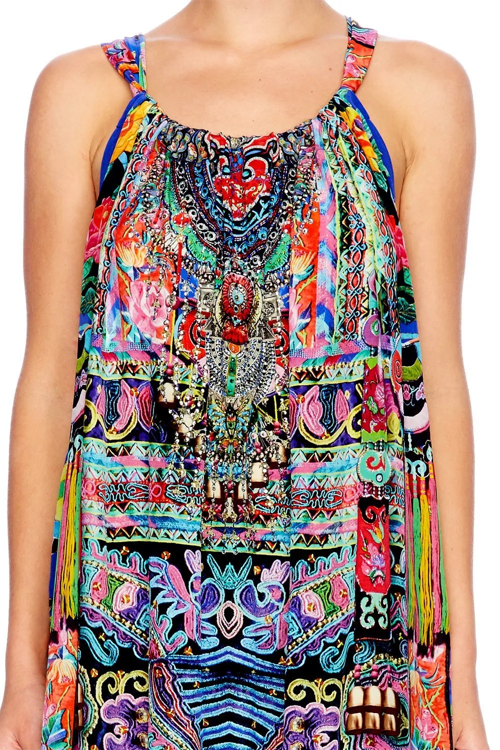 DRAWSTRING DRESS PRETTY PRECESSION
