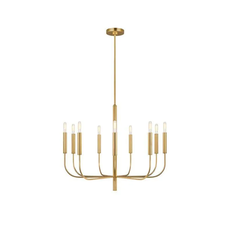 Elegant Elongated Arm Chandelier