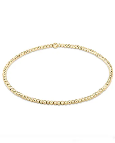 Enewton - Classic Gold 2mm Bead Bracelet