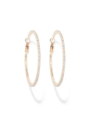 Faith Fine Glass Stone Stud Earrings