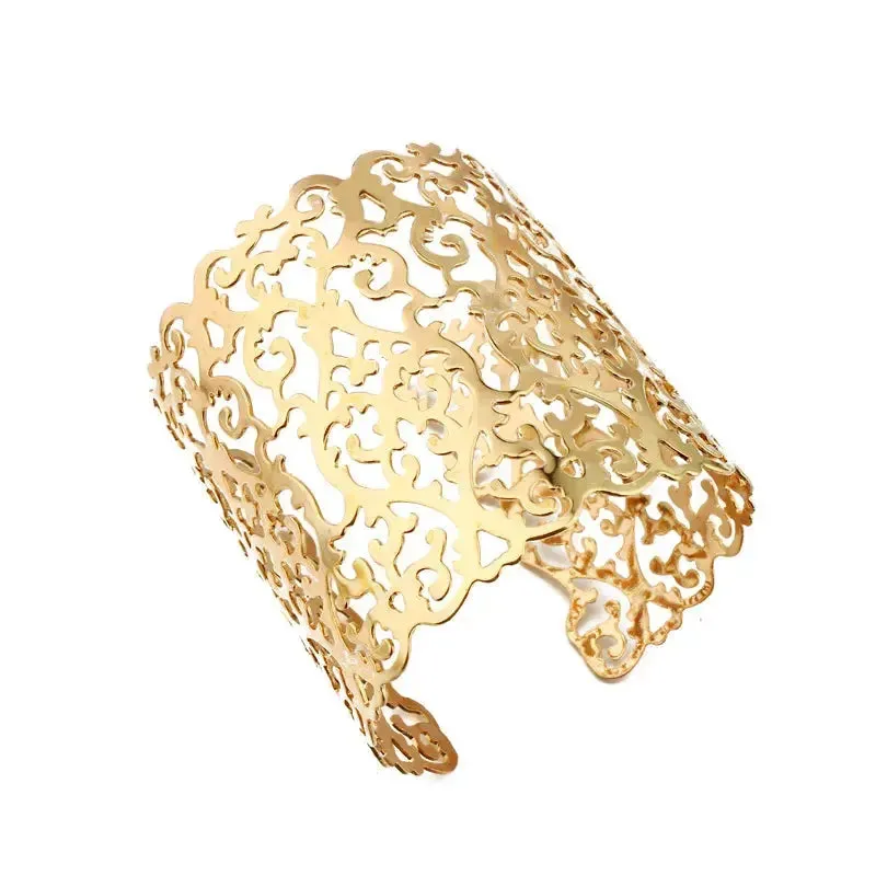 Gold Plated Cuff Bracelet