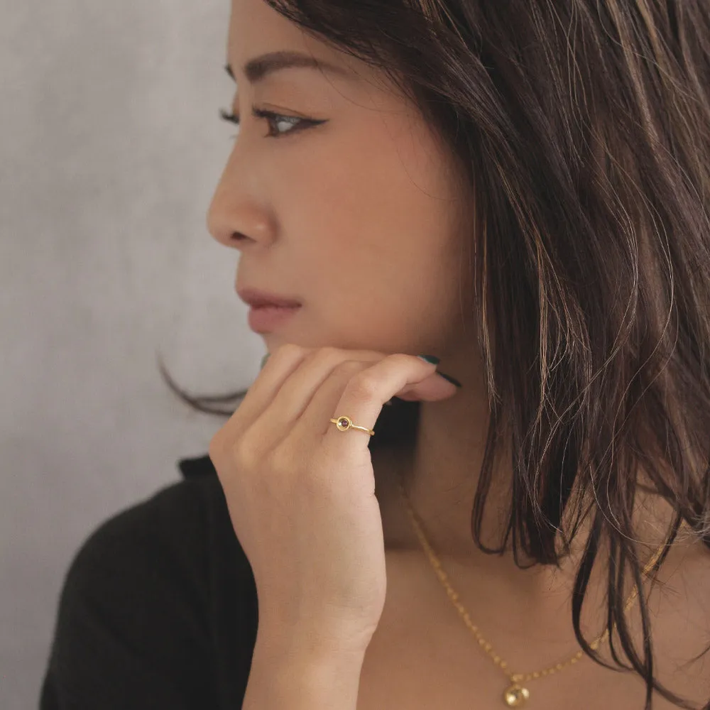 Gold Tone Pinky Ring